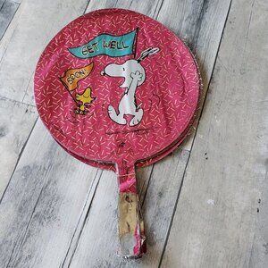 Set of 25 Get Well Soon Snoopy and Woodstock Foil Balloons